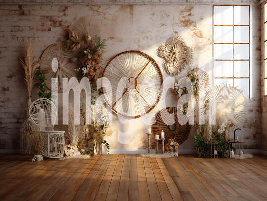 A057 Romantic Boho Rustic Backdrops - Set 1 (18)
