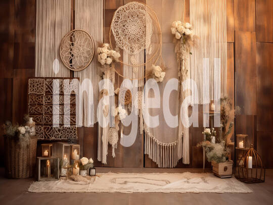 A057 Romantic Boho Rustic Backdrops - Set 1 (8)