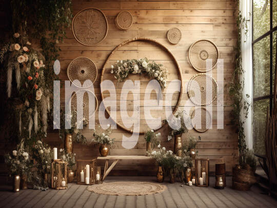 A058 Romantic Boho Rustic Backdrops - Set 2 (1)