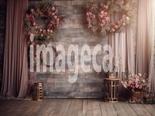 A058 Romantic Boho Rustic Backdrops - Set 2 (14)