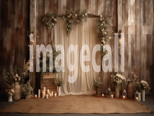 A058 Romantic Boho Rustic Backdrops - Set 2 (3)