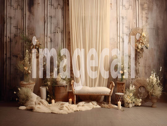 A058 Romantic Boho Rustic Backdrops - Set 2 (5)