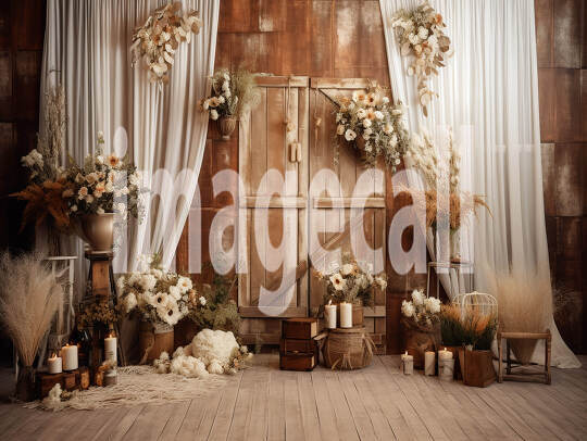 A059 Romantic Boho Rustic Backdrops - Set 3 (14)