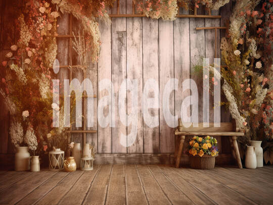 A059 Romantic Boho Rustic Backdrops - Set 3 (2)