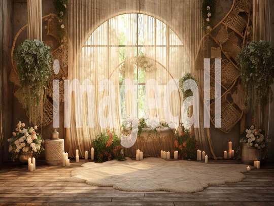 A059 Romantic Boho Rustic Backdrops - Set 3 (3)