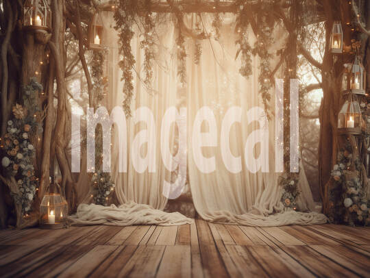 A059 Romantic Boho Rustic Backdrops - Set 3 (4)