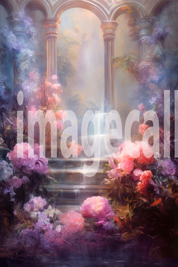 A068 Fantasy Palace Painting Backdrops - Set 1 (10)