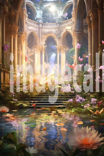 A068 Fantasy Palace Painting Backdrops - Set 1 (11)