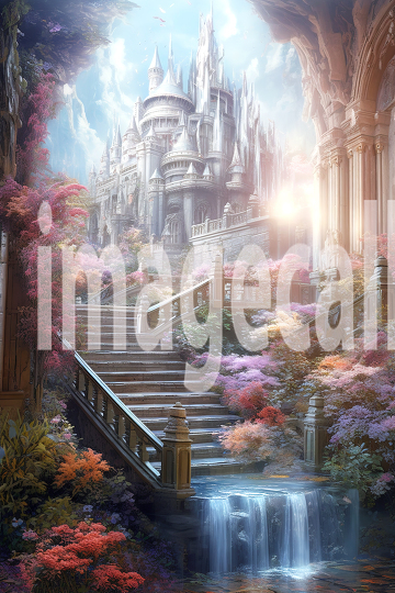 A068 Fantasy Palace Painting Backdrops - Set 1 (2)