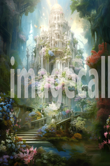 A069 Fantasy Palace Painting Backdrops - Set 2 (7)