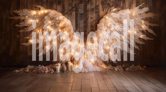 A073 Boho Angel Wings Backdrops (21)