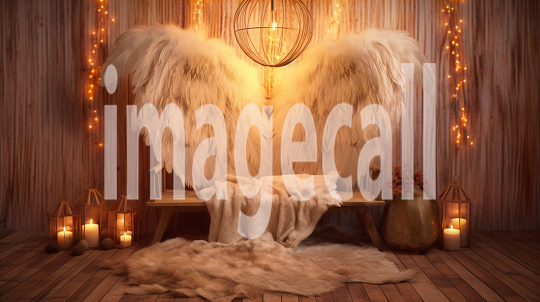 A073 Boho Angel Wings Backdrops (5)