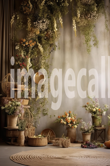 A077 Boho Floral Scenes (1)