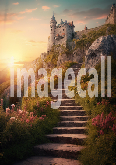 A082 Fantasy Castle Stairways (8)