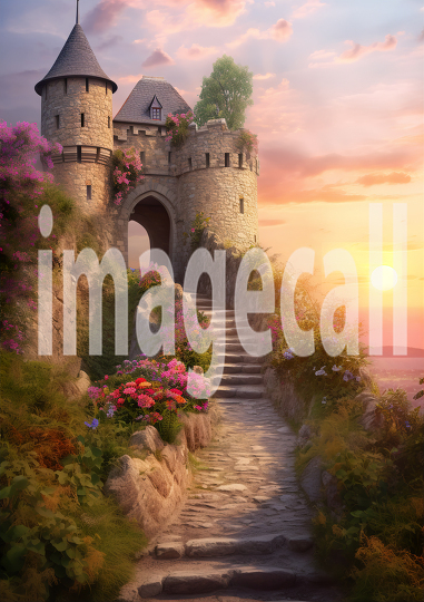 A082 Fantasy Castle Stairways (9)