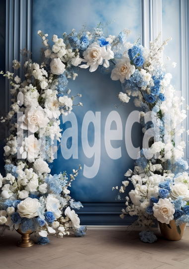 A087 Blue Blossom Backdrops (2)