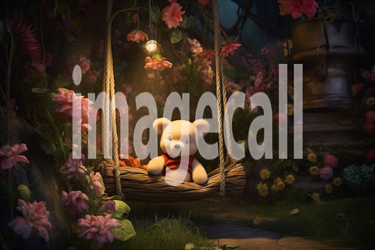 A099 Winnie the Pooh by Destiny Backdrops (5)