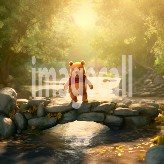 A099 Winnie the Pooh by Destiny Backdrops (8)