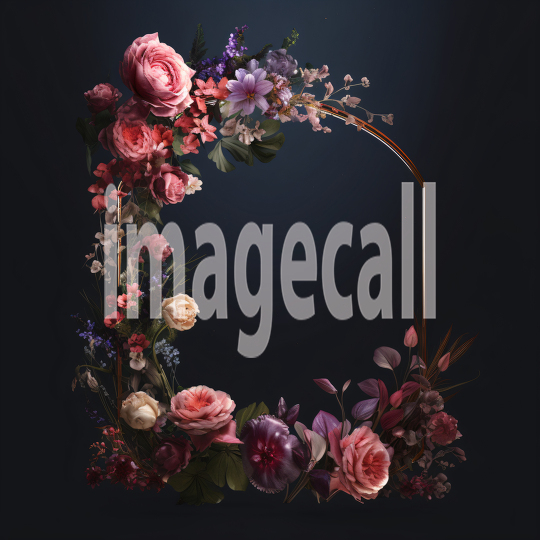 A132 Neutral Floral Frames (1)