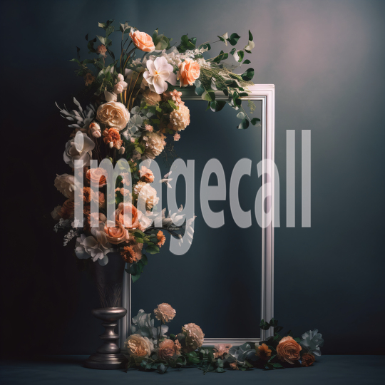 A132 Neutral Floral Frames (12)