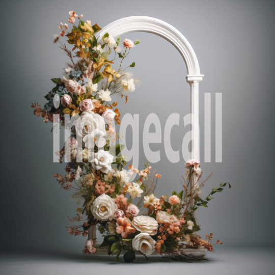 A132 Neutral Floral Frames (13)