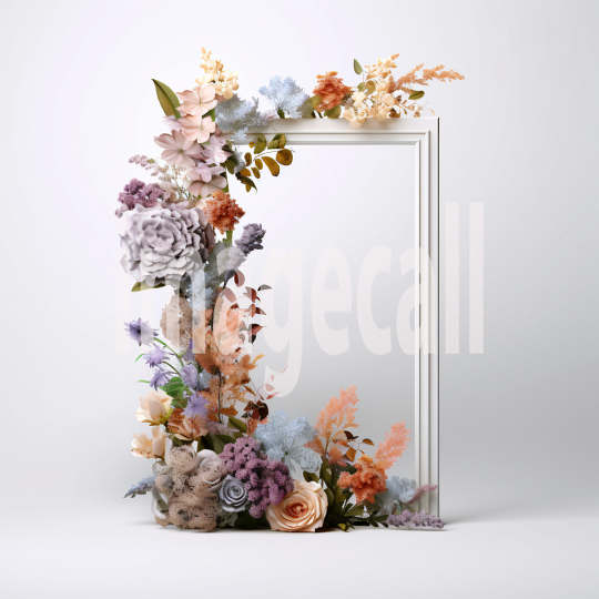 A132 Neutral Floral Frames (16)