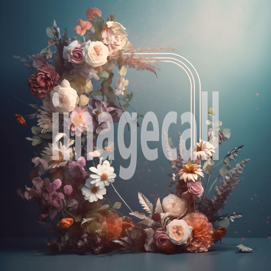 A132 Neutral Floral Frames (2)