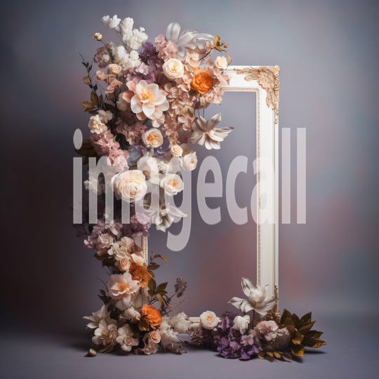 A132 Neutral Floral Frames (9)