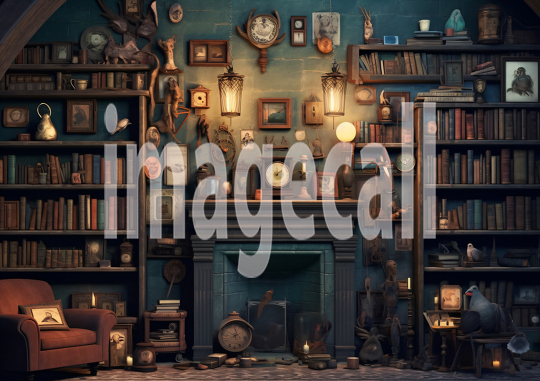 A150 Wizard School Bookshelves (10)