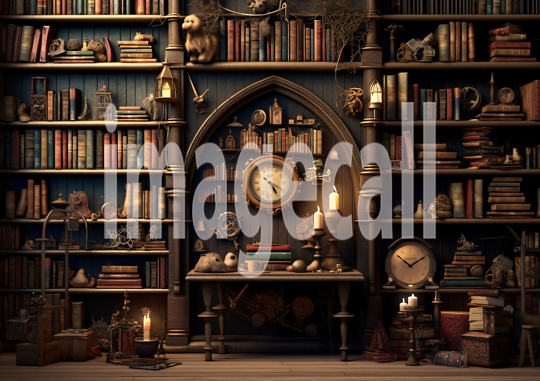 A150 Wizard School Bookshelves (5)