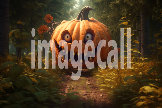 A153 Halloween Scary Pumpkin (1)