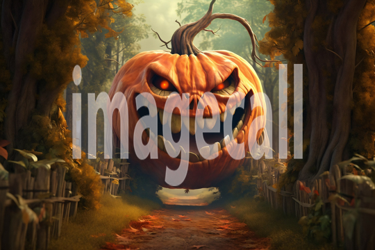 A153 Halloween Scary Pumpkin (2)