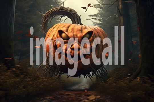 A153 Halloween Scary Pumpkin (3)