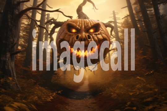 A153 Halloween Scary Pumpkin (4)