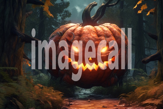 A153 Halloween Scary Pumpkin (7)