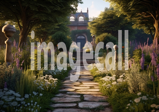 A160 Victorian Garden Path - Landscape (10)