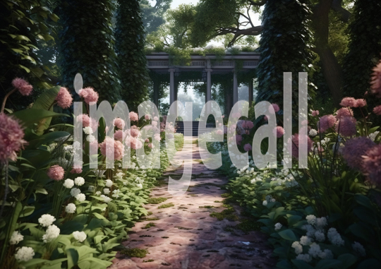 A160 Victorian Garden Path - Landscape (12)