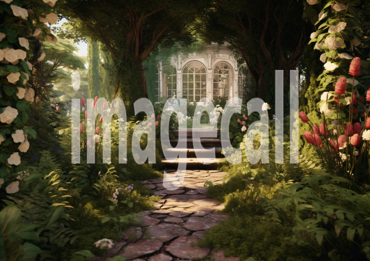 A160 Victorian Garden Path - Landscape (3)