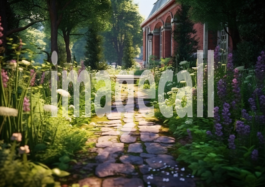 A160 Victorian Garden Path - Landscape (8)