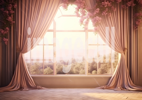 A165 Romantic Castle Window - Landscape (1)