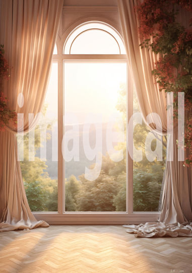 A165 Romantic Castle Window - Portrait (8)
