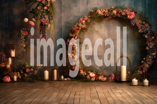 A167 Boho Floral Hoops (4)