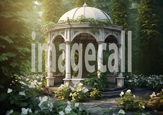 A174 Fantasy Garden Gazebo - Landscape (10)