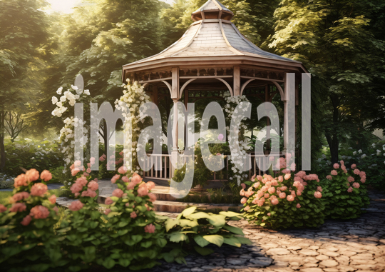 A174 Fantasy Garden Gazebo - Landscape (11)