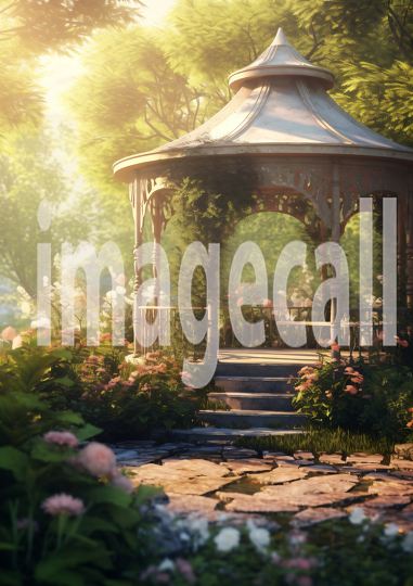A174 Fantasy Garden Gazebo - Portrait (2)