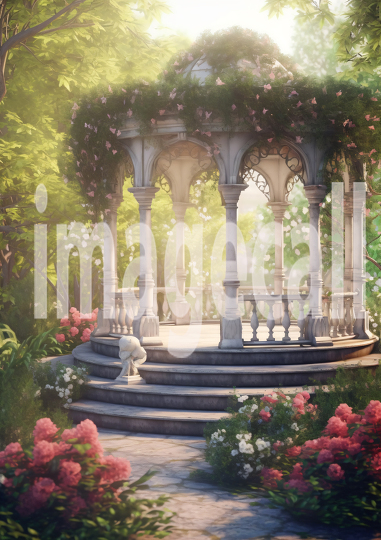 A174 Fantasy Garden Gazebo - Portrait (6)
