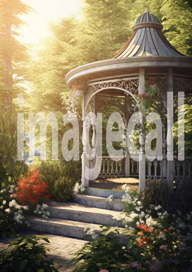A174 Fantasy Garden Gazebo - Portrait (7)