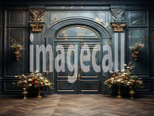A182 Gold and Blue Door (18)