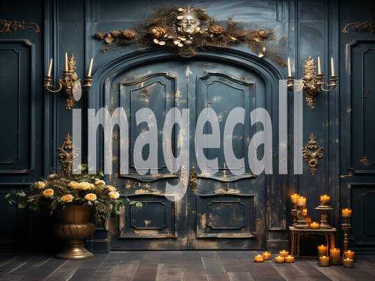 A182 Gold and Blue Door (20)