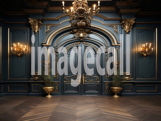 A182 Gold and Blue Door (3)